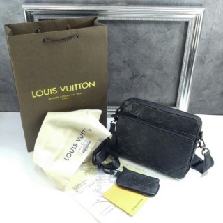 루* M46602 트리오 메신저 ㅡ 블랙 ie/js