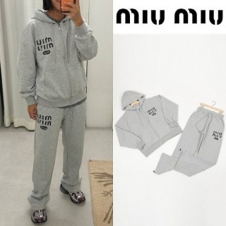 미*** 메인로고 오버핏 후드집업 셋업 (여성용)